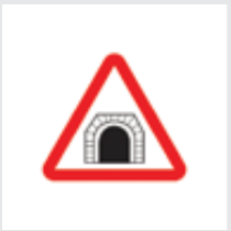 Sign: Tunnel ahead