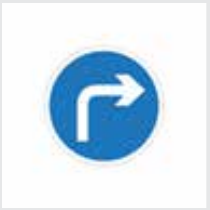 Sign: Right only