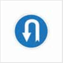 Sign: U-turn